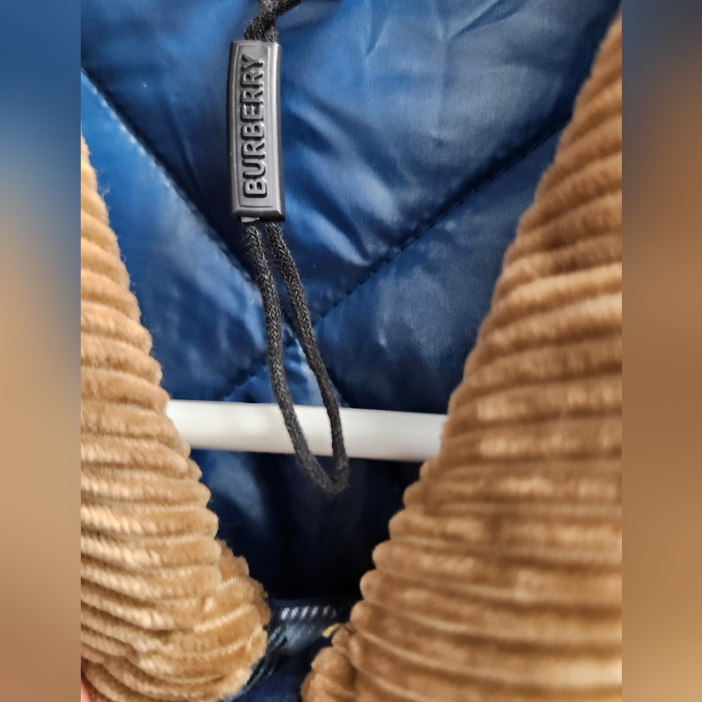 Burberry Patchwork Quilted Jacket - Blue, Black, … - image 4